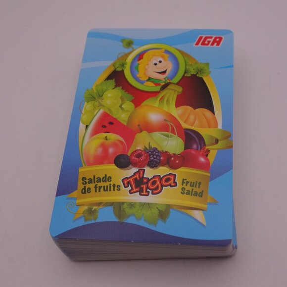 IGA Tiga Salade de Fruits Fruit Salad Creomax 2021 8 74659 00561 3 Card Game - Picture 9 of 16